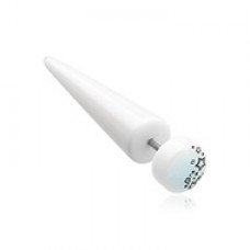 Glow in the Dark Star Falls Acrylic Fake Taper 