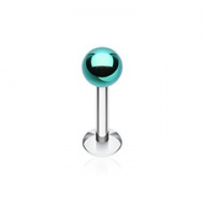 Colorline PVD Ball Top Steel Labret