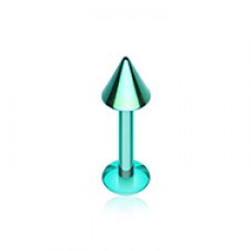 Colorline PVD Basic Steel Spike Labret