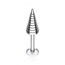 Extruder Spike Top Steel Labret