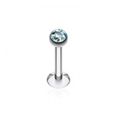 Multi-Sprinkle Dot Multi Gem Dome Labret