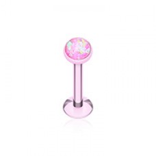Colorline Opal Glitter Shower Dome Steel Labret