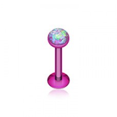 Colorline Opal Glitter Shower Dome Steel Labret