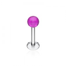 Basic UV Acrylic Ball Top Labret