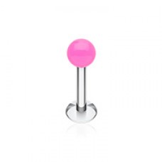 Neon UV Acrylic Ball Top Labret