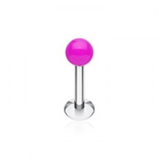 Neon UV Acrylic Ball Top Labret