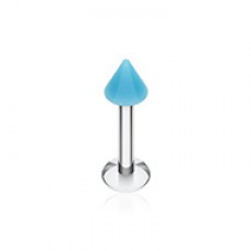 Neon UV Acrylic Spike Top Labret