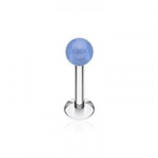 Glow in the Dark UV Acrylic Ball Top Labret
