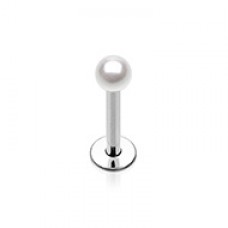 Luster Pearl Ball Steel Monroe Labret