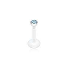 Bio Flexible Gem Ball Push-Fit Labret