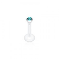 Bio Flexible Gem Ball Push-Fit Labret