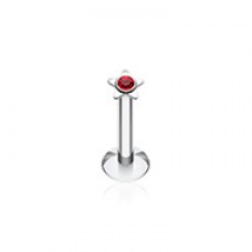 Sparkle Star Top Internally Threaded Labret