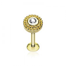 Golden Eris Sparkle Steel Labret