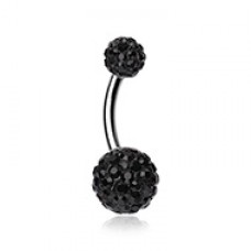 Classic Multi-Sprinkle Dot Belly Button Ring