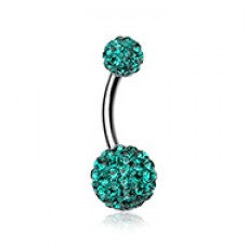 Classic Multi-Sprinkle Dot Belly Button Ring