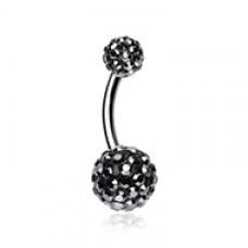 Classic Multi-Sprinkle Dot Belly Button Ring
