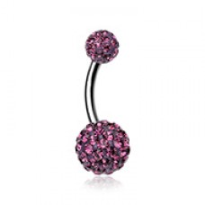 Classic Multi-Sprinkle Dot Belly Button Ring