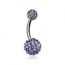 Classic Multi-Sprinkle Dot Belly Button Ring