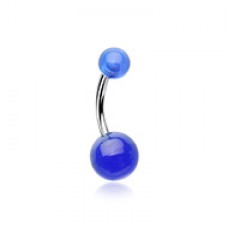 Basic Acrylic Ball Belly Button Ring