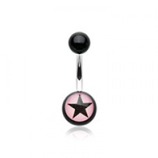 Nova Star Acrylic Belly Button Ring