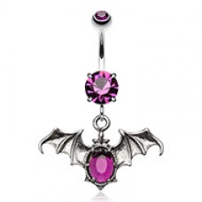 Blind as a Bat Belly Button Ring