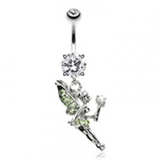 Magical Tinker Fairy Belly Button Ring