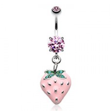 Strawberry Fields Forever Belly Button Ring