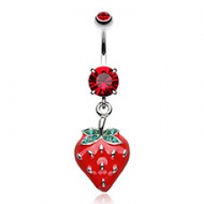 Strawberry Fields Forever Belly Button Ring