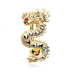 Don’t wake the Dragon Belly Button Ring