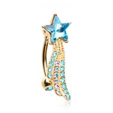 Wishing upon a Star Belly Button Ring