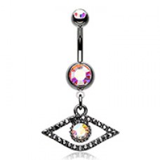 Eye of the Dragon Belly Button Ring