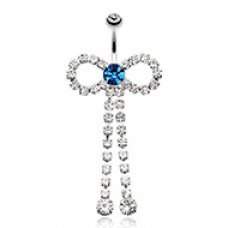 Bow Down to the Bow Belly Button Ring