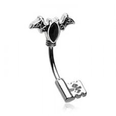 Bat Outta Hell Belly Button Ring