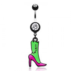 Lady Zombie Belly Button Ring