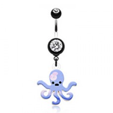 Super Sweet Octopus Belly Button Ring