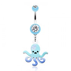 Super Sweet Octopus Belly Button Ring