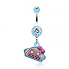Lilly-Bot Belly Button Ring