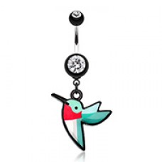 Hummingbird Belly Button Ring