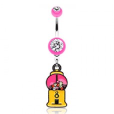 Gumball Candy Machine Belly Button Ring