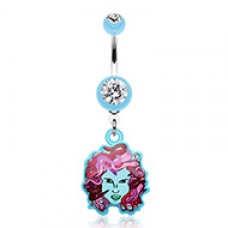 Hot Medusa Belly Button Ring
