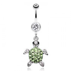 Under the Sea Turtle Belly Button Ring
