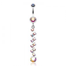 Journey Tier Sparkle Belly Button Ring
