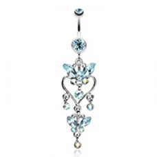Butterfly Extravagance Belly Button Ring