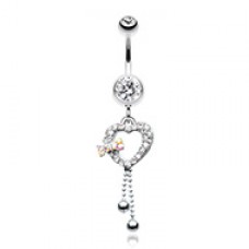 My Dainty Heart Belly Button Ring