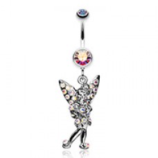 Tinker Bell Sparkle Belly Button Ring