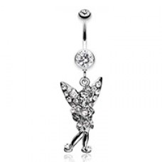 Tinker Bell Sparkle Belly Button Ring