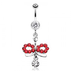Infinity Dazzle Belly Button Ring