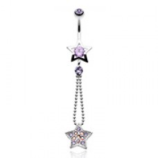 Lucky Star Belly Button Ring