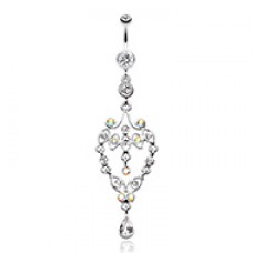 Vintage Chandelier Belly Button Ring