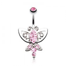 Butterfly Grand Belly Button Ring